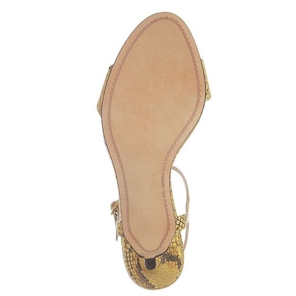 Karl Lagerfeld Paris Demas Snakeskin Effect Sandal - Picture 5 of 8